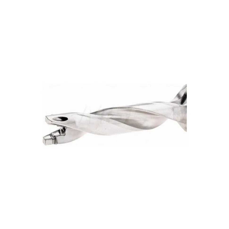 Replaceable-Tip Drill: 0.394 to 0.409" Dia, 1.96" Max Depth, 5/8" Weldon Flat Shank
