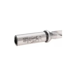 Replaceable-Tip Drill: 0.531 to 0.547" Dia, 2.65" Max Depth, 5/8" Straight-Cylindrical Shank