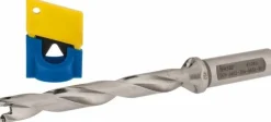 Replaceable-Tip Drill: 0.492 to 0.508" Dia, 3.94" Max Depth, 0.63" Weldon Flat Shank
