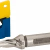 Replaceable-Tip Drill: 0.354 to 0.37" Dia, 1.06" Max Depth, 1/2" Weldon Flat Shank