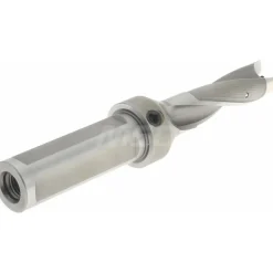Replaceable-Tip Drill: 20.64 to 21.14 mm Dia, 66 mm Max Depth, 25.4 mm Weldon Flat Shank