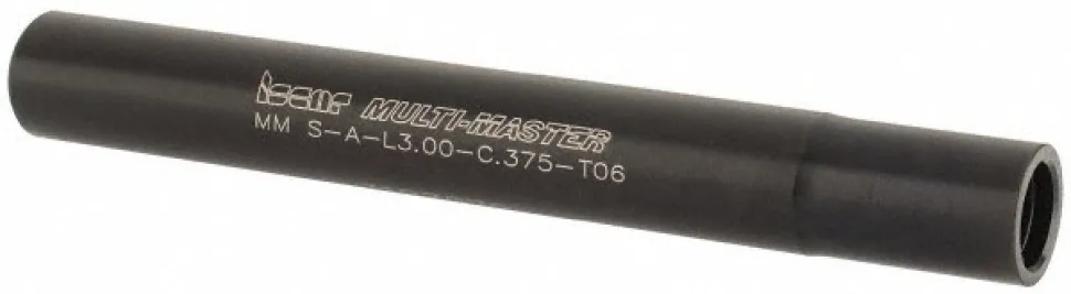 Replaceable Tip Milling Shank: Series Multimaster, 0.6" Projection, 3/8" 90 ° Stepped Shank