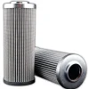 Replacement/Interchange Hydraulic Filter: Microglass, 10 Micron