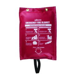 Rescue Blankets: Type: Fire; Material: Fiberglass; Overall Length: 60.0000 in; Overall Width: 72 in