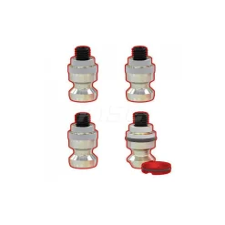 Retention Knob: M10 x 1.5 Thread, 20 mm Knob Dia