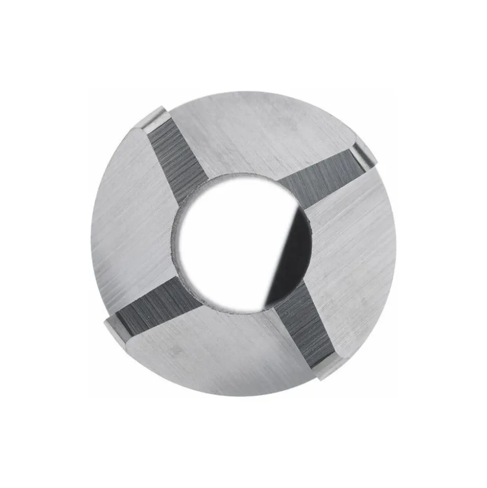 Reverse Counterbore: 9/16" Dia, 1/4" Pilot Hole, 4 Flutes, High Speed Steel