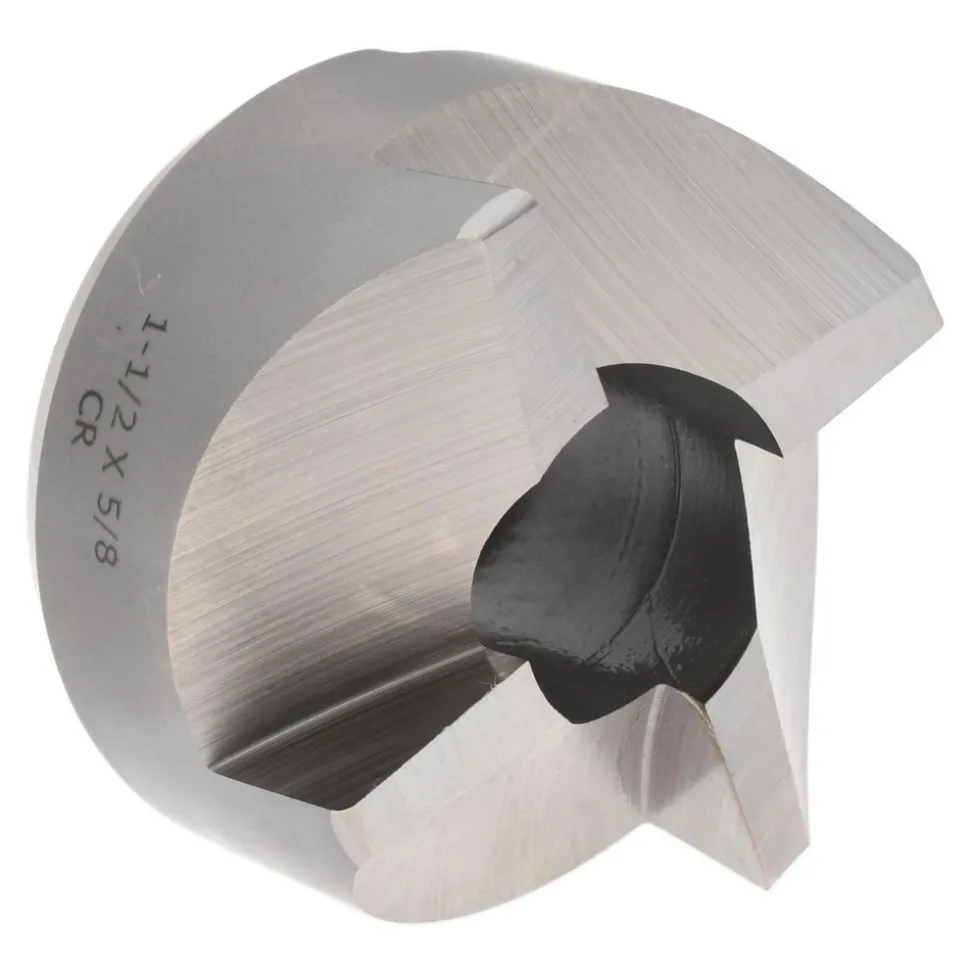 Reverse Counterbore: 1-1/2" Dia, 5/8" Pilot Hole, 4 Flutes, High Speed Steel