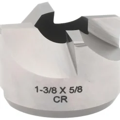 Reverse Counterbore: 1-3/8" Dia, 5/8" Pilot Hole, 4 Flutes, High Speed Steel