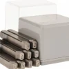 Reverse Stamp Set: 1/8" Character, 9 pc
