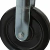 Rigid Top Plate Caster: Phenolic, 8" Wheel Dia, 2" Wheel Width, 1,250 lb Capacity, 9-1/2" OAH