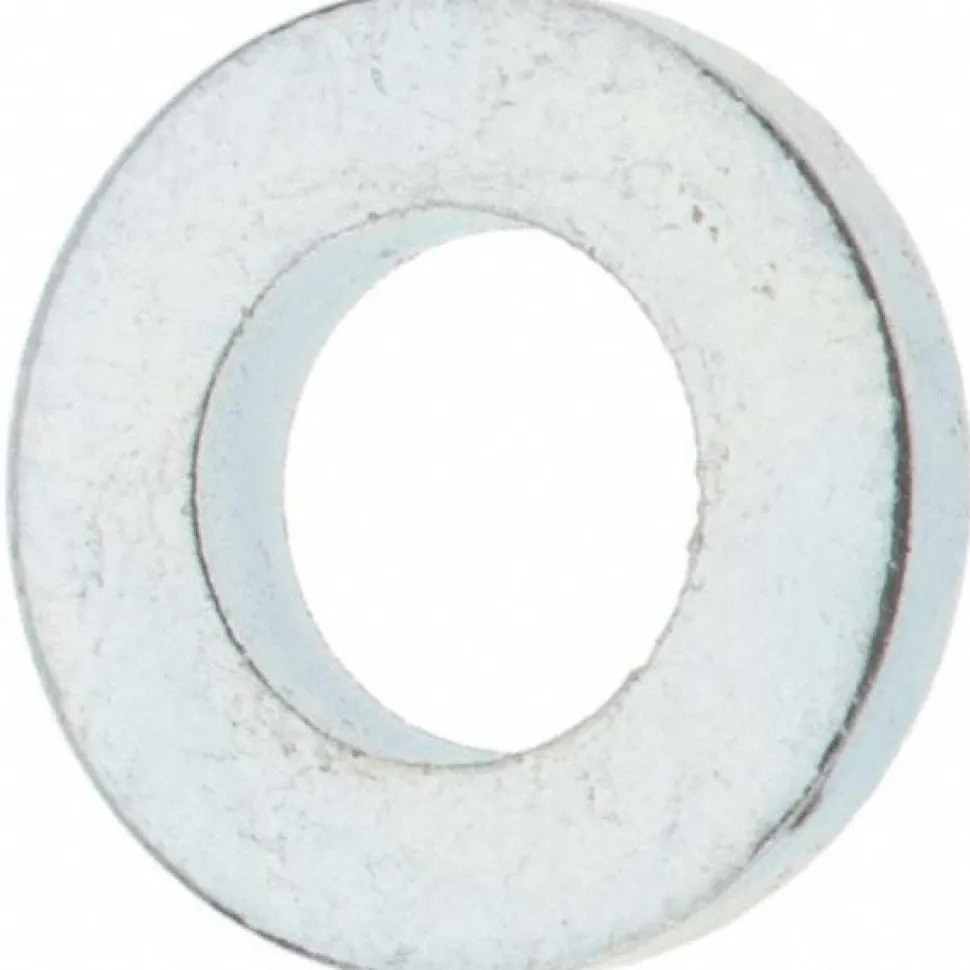 3/16" Rivet Dia, Plain Steel Round Blind Rivet Backup Washer