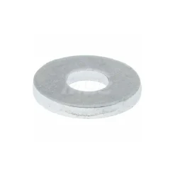 3/16" Rivet Dia, Plain Steel Round Blind Rivet Backup Washer