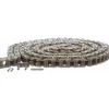Roller Chain: Standard Riveted, 1/2" Pitch, 40 Trade, 10' Long, 1 Strand