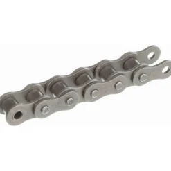 Roller Chain: Standard Riveted, 1/2" Pitch, 40 Trade, 10' Long, 1 Strand