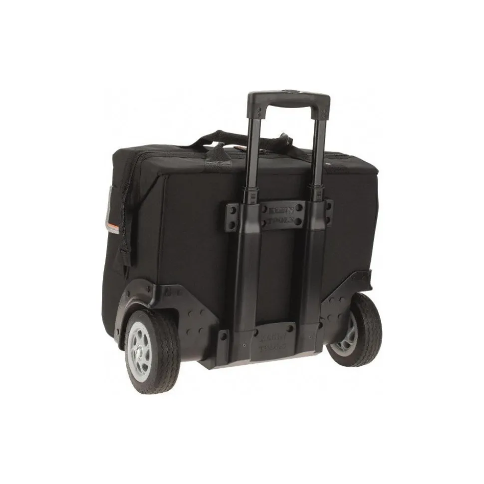 Rolling Tool Bag: 24 Pocket, 12-1/2" Wide, 19" Deep, 14" High