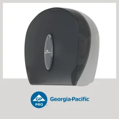 1-Roll Jumbo Jr. High-Capacity Toilet Paper Dispenser, Smoke