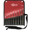 Roll Pin Punch Set: 9 Pc, 0.0625 to 0.3125"