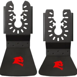 Rotary & Multi-Tool Accessories: Accessory Type: Oscillating Scraper Set; For Use With: Milwaukee, Makita, Ridgid, Dremel, Dewalt, Craftsman, Fein, Porter-Cable, Rockwell & More, Hart, Bosch; Number Of Pieces: 2