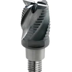 Roughing End Mill Heads: Mill Diameter (mm): 20.00; Pitch: Variable; Connection Type: Tapered, Threaded