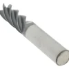 Roughing & Finishing End Mill: 1/2" Dia, 5 Flute, Solid Carbide