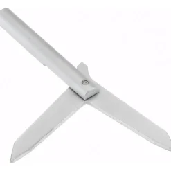 Round Bar Center Finder: 0.2" Head Dia, 3/8" Shank Dia, Mechanical