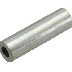 Round Circuit Board Spacer: 1/4" Screw, 1" OAL, 0.257" ID, 1/2" OD, Stainless Steel