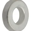 Round Circuit Board Spacer: 1/4" Screw, 1/8" OAL, 0.257" ID, 1/2" OD, Aluminum
