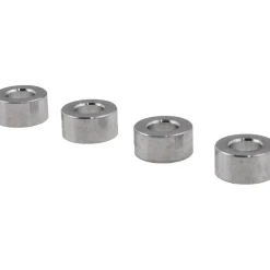 Round Circuit Board Spacer: 1/4" Screw, 1/4" OAL, 0.257" ID, 1/2" OD, Aluminum