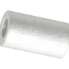 Round Circuit Board Spacer: 1/4" Screw, 7/8" OAL, 0.257" ID, 1/2" OD, Aluminum