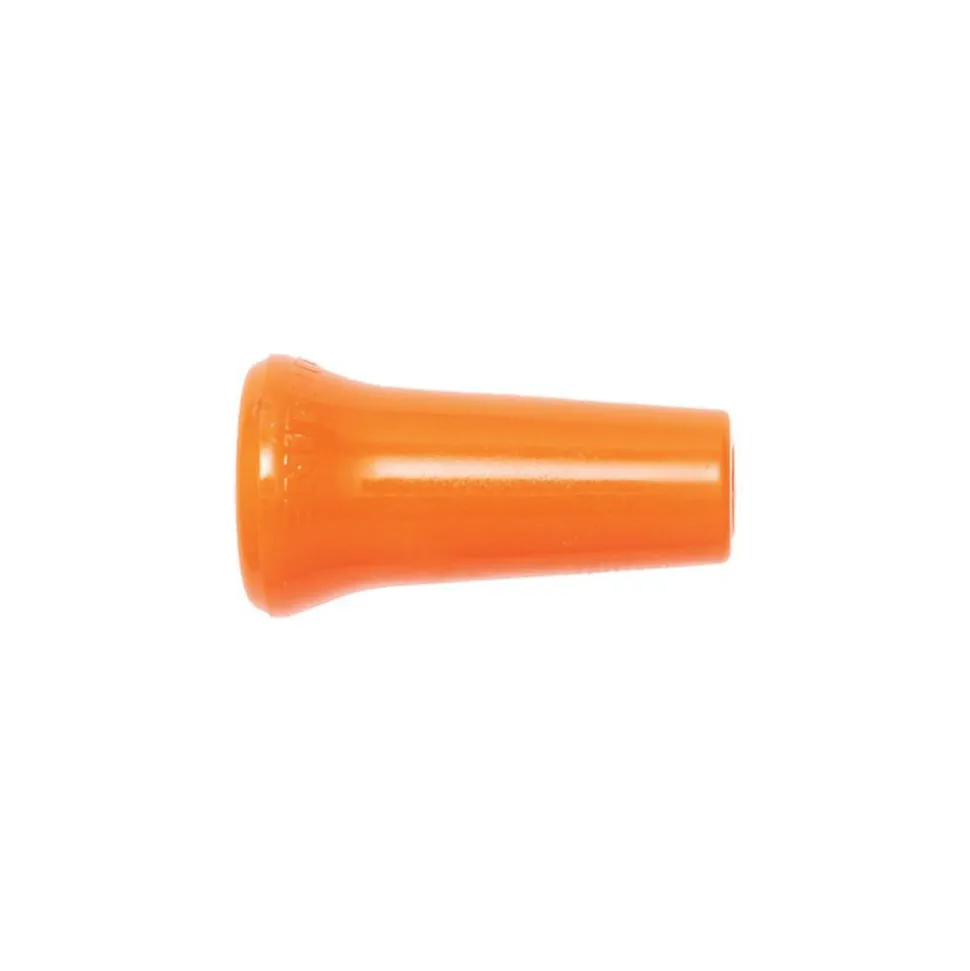 Round Coolant Hose Nozzle: 1/4" Nozzle Dia, Acetal