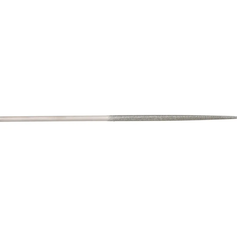 Round Needle Diamond File: 5-1/2" OAL, Medium Grade