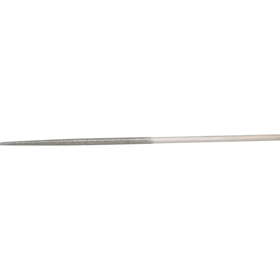 Round Needle Diamond File: 5-1/2" OAL, Medium Grade