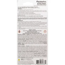 RTV Gasket Maker, Ultra Copper, 3.5oz