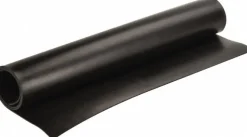 Rubber Sheet: Neoprene Spring Blend, 1/8" Thick, 24" Wide, 3.000' Long, Black