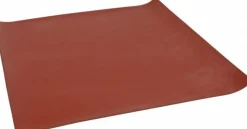 Rubber Sheet: Silicone, 1/4" Thick, 36" Wide, 3.000' Long, Red