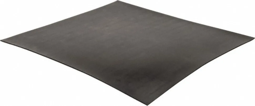Rubber Sheet: Viton, 1/16" Thick, 12" Wide, 1.000' Long, Black