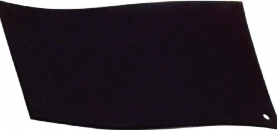 Rubber Strip: Styrene Butadiene, 1/4" Thick, 12" Wide, Black