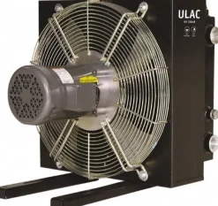 1" SAE O-Ring Boss, 1 Fan Mount, Liquid-To-Air Aluminum Brazed Process Equipment Heat Exchanger