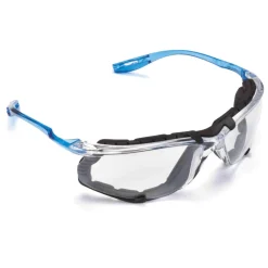 Safety Glasses: Anti-Fog & Scratch-Resistant, Polycarbonate, Clear Lenses, Frameless