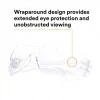 Safety Glasses: Anti-Fog & Scratch-Resistant, Polycarbonate, Clear Lenses, Frameless