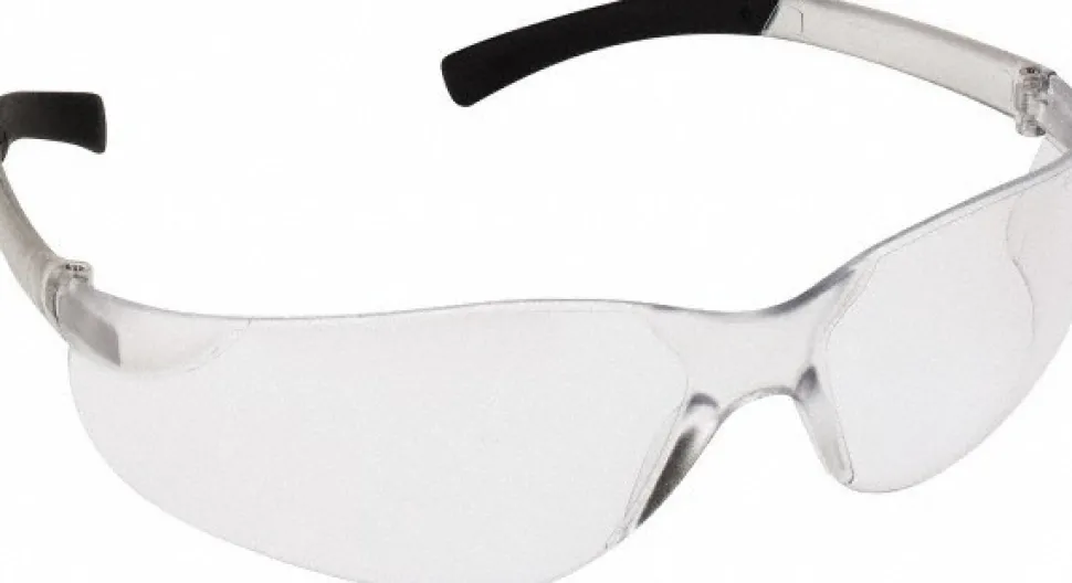 Safety Glasses: Anti-Fog & Scratch-Resistant, Polycarbonate, Clear Lenses, Frameless