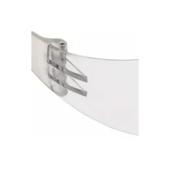 Safety Glasses: Scratch-Resistant, Polycarbonate, Clear Lenses, Frameless