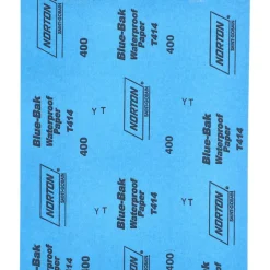 Sanding Sheets: 9" Wide x 11" OAL, 400 Grit, Silicon Carbide