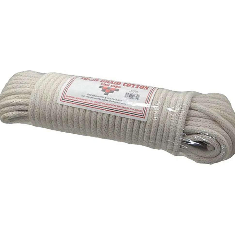 Sash-Cord Twine: Cotton, Natural Color