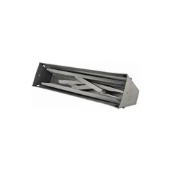 Sawhorse: 31" Wide, 31" Deep, 6-1/8 to 31" High, Galvanized, Steel Top, Steel Base, Gray