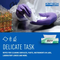 Science™ Kimwipes® Delicate Task Wipes (34256), Pop-Up Box, White
