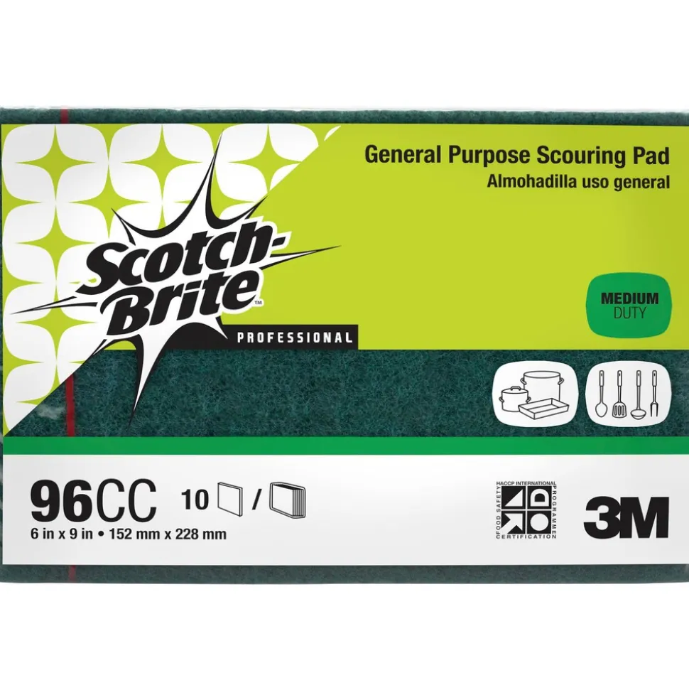 Scotch-Brite™ General Purpose Scour Pad 96, 6 in x 9 in, 20/Box