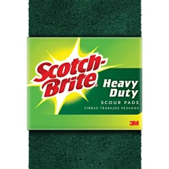 Scotch-Briteâ„¢ Heavy Duty Scour Pad 86, 6 in x 9 in, 12/Box
