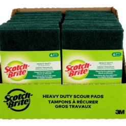 Scotch-Brite™ Heavy Duty Scour Pad 86, 6 in x 9 in, 12/Box