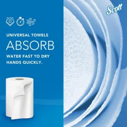 Scott Essential Hard Roll Paper Towels (01040), White